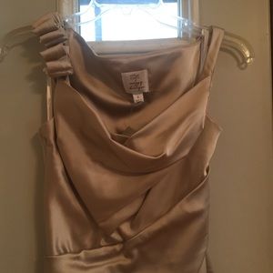 Suzi Chin gold dress